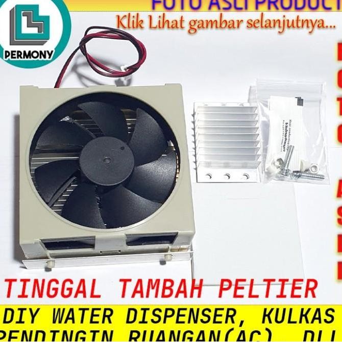 Kulkas Water Dispenser Peltier Refrigerator Thermoelectric Cooling System Aluminium pendingin AC Rua