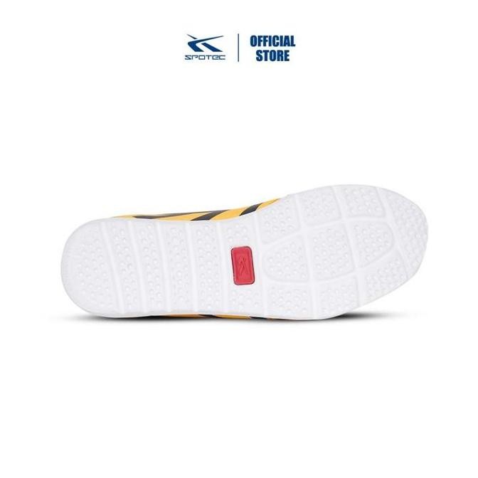 Spotec Sneakers Pother Sepatu Sneakers Pria Wanita - Kuning Hitam