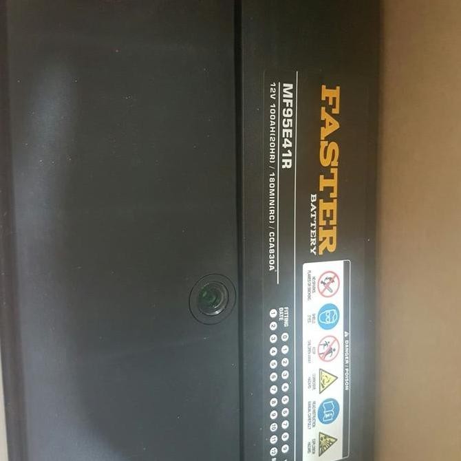 Aki N100 12V 100Ah 830A Faster