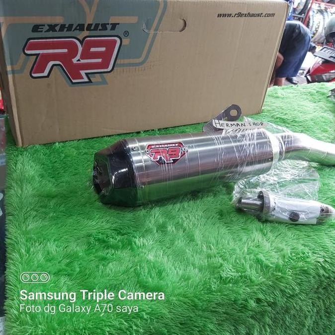 New Sale Knalpot R9 New Alpha Series Nmax Old / Knalpot Nmax Old R9 Original