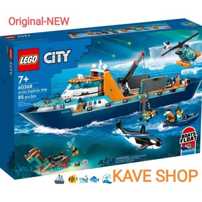 LEGO 60368 City : Arctic Explorer Ship