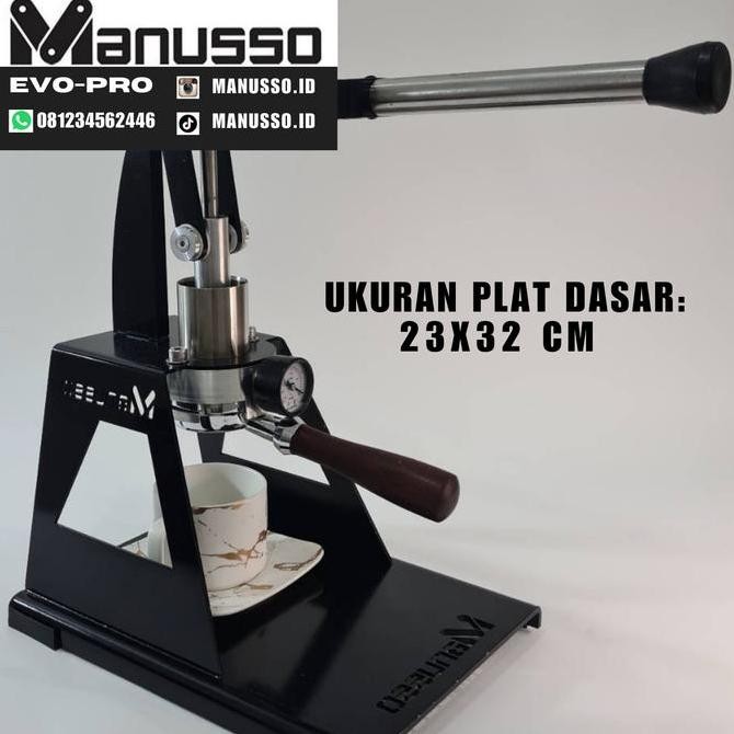 COFFEE ESPRESSO MANUSSO EVO-PRO ORIGINAL DAN TERPERCAYA
