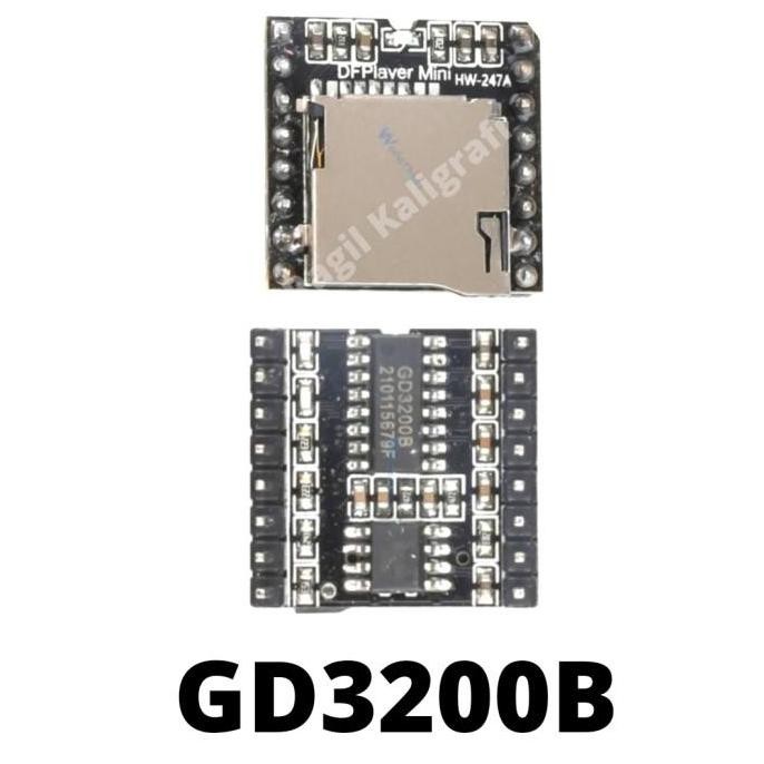 DF PLAYER MINI JWS DFPLAYER JAM SHOLAT DIGITAL