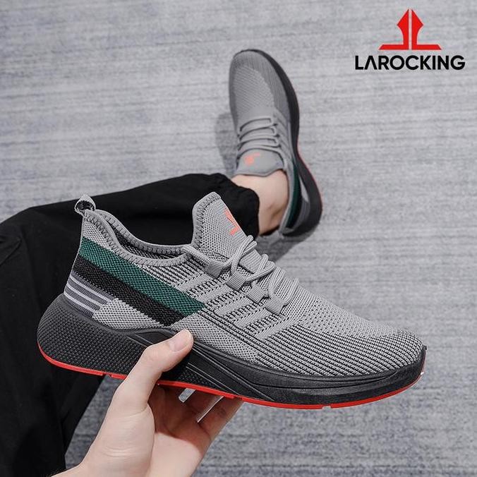 Larocking - Vortex Abu | Sepatu Sneakers Running Gym Shoes Sports Outdoor Olahraga