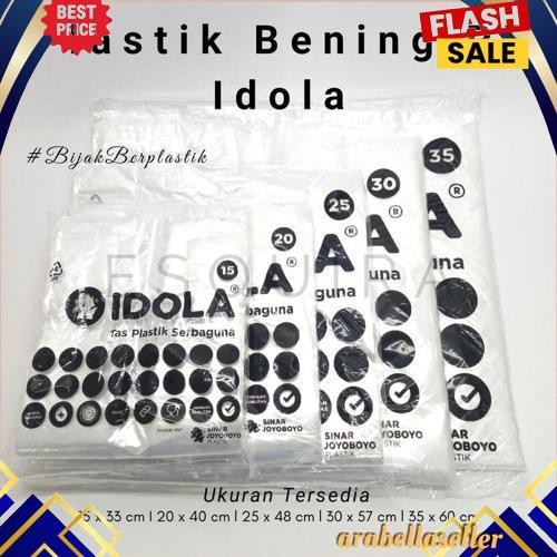 COD Kantong Kresek Plastik PE Idola Transparant PEX