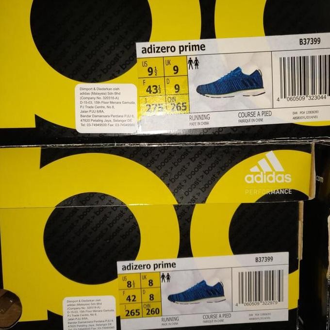 Adidas Adizero Prime Original Running Termurah