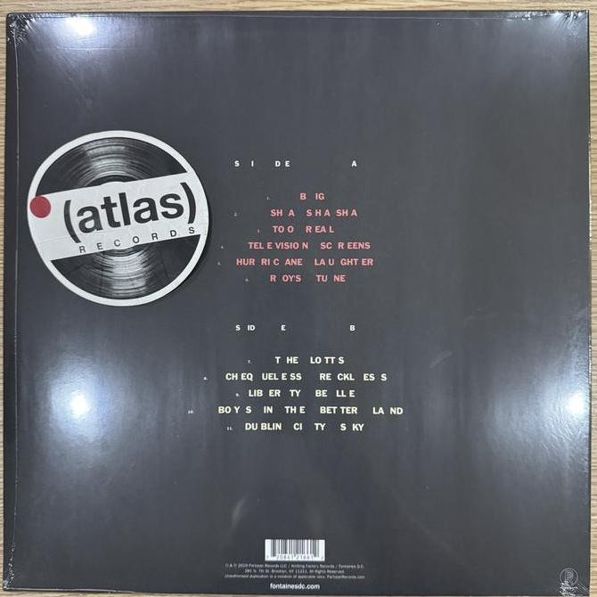 Vinyl / Piringan Hitam FONTAINES D.C. - Dogrel Rare Koleksi Original