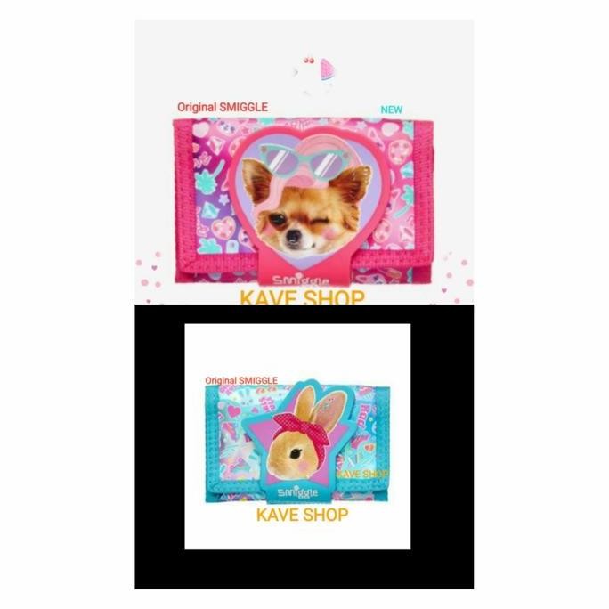 SMIGGLE Original - Wallet Character Stylin - ORI SMIGGLE