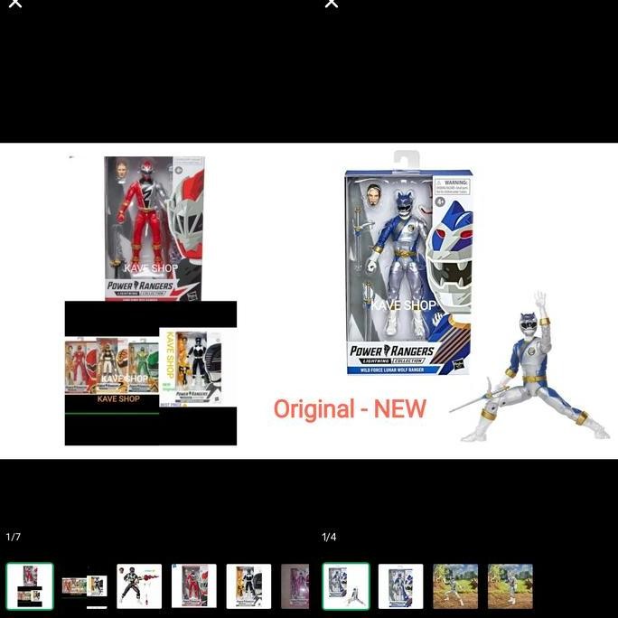 Power Rangers Lightning Collection - Original HASBRO - NEW