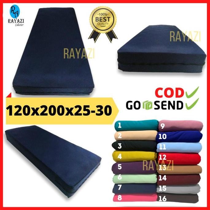 Sarung Kasur Uk.120x200x25-30 cm POLOS Untuk SPRINGBED