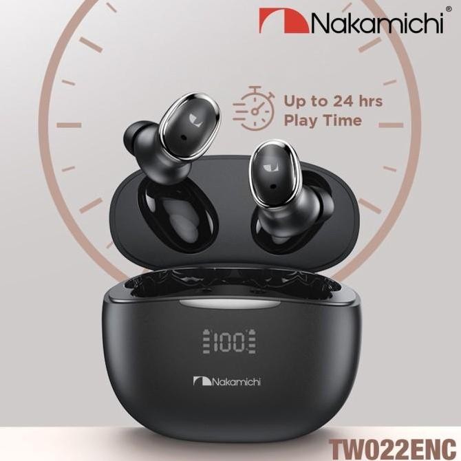 Nakamichi TW022ENC True Wireless Earbuds Bluetooth Earphone TWS