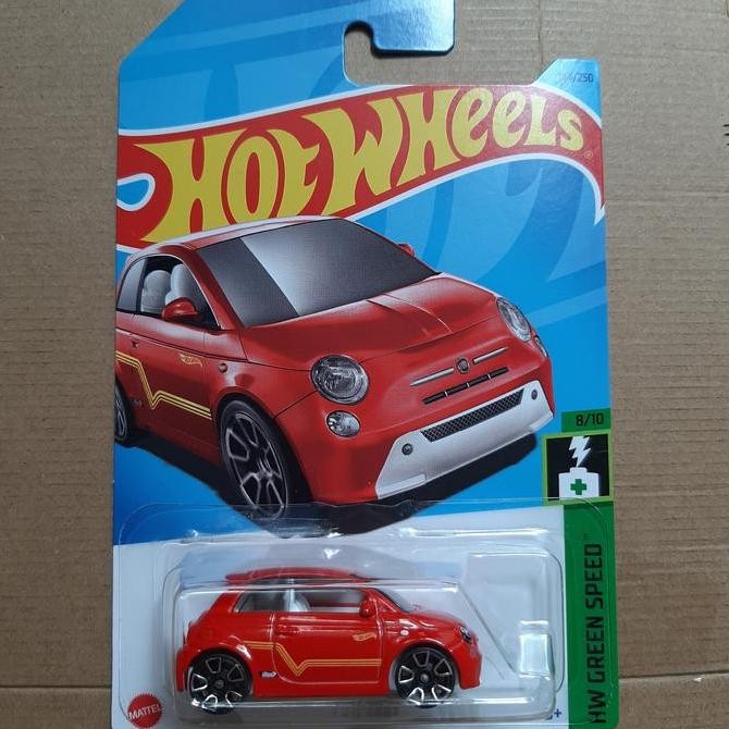 hotwheels fiat 500e