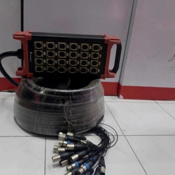 TERMURAH - Kabel Snake 16 Channel 8 Out 50M Soundqueen KSB 1685