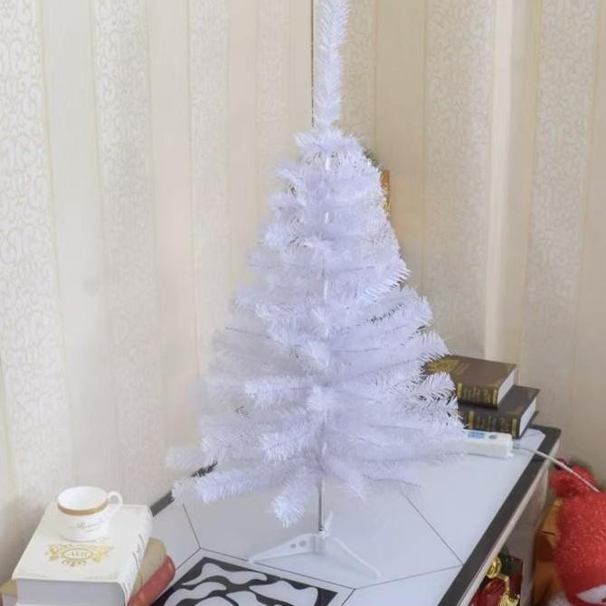 Promo [ 210Cm 240Cm 270Cm 300Cm ] Pohon Pine Needle Jumbo Putih Salju Christmas Tree Pohon Natal 3 M