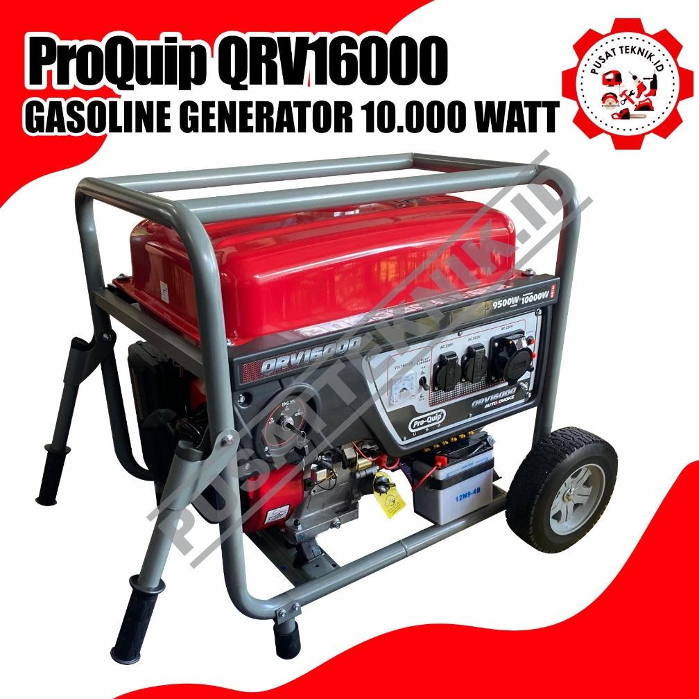 albertGokil GENSET PROQUIP QRV16000 10000W GENSET BENSIN 9500W 4TAK PRO-QUIP QRV 16000
