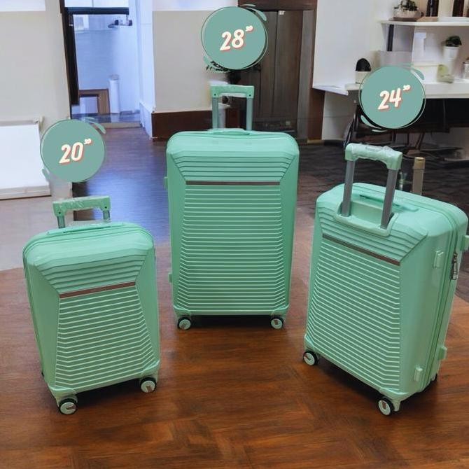 TERBARU - KOPER PARKSON 28/24/20 INCH SERIES PP002 DOUBLE ZIPPER