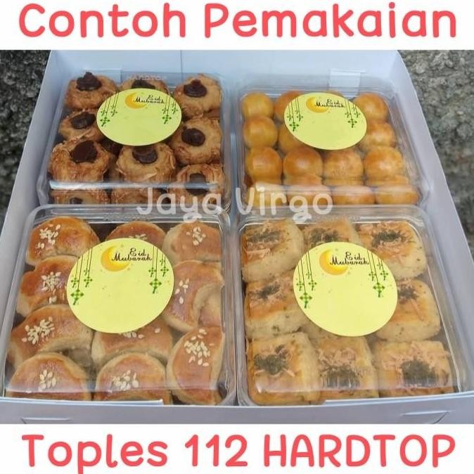 Toples HARDTOP 112 / toples persegi / toples mika / toples eclair cake