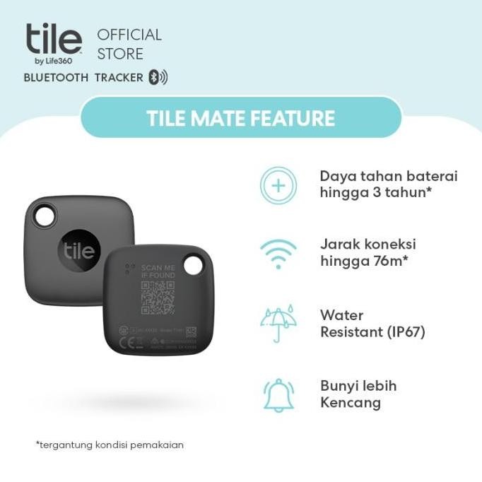 Tile Mate - Bluetooth Tracker / Pelacak Pintar