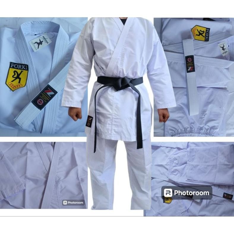 Baju Karate Dewasa Dril Poliester WKF Standar