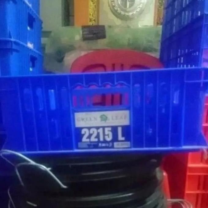 KRAT GELAS ISI 25 GREEN LEAF TEBAL MENGKILAP RAM