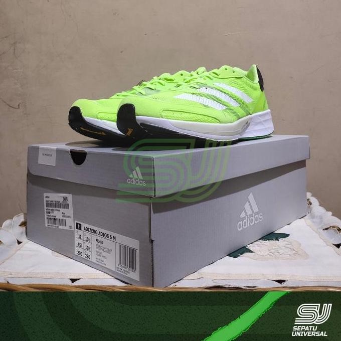 Adidas Adizero Adios 6 Signal Green Fz2494