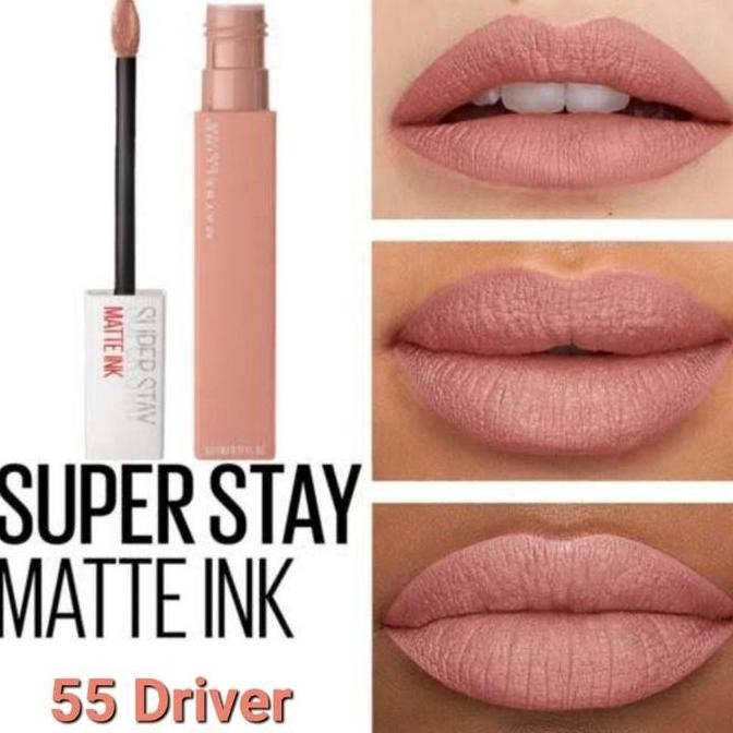 MAYBELLINE SUPERSTAY MATTE INK COFFEE/LOYALIST/DRIVER/POET LIMITED