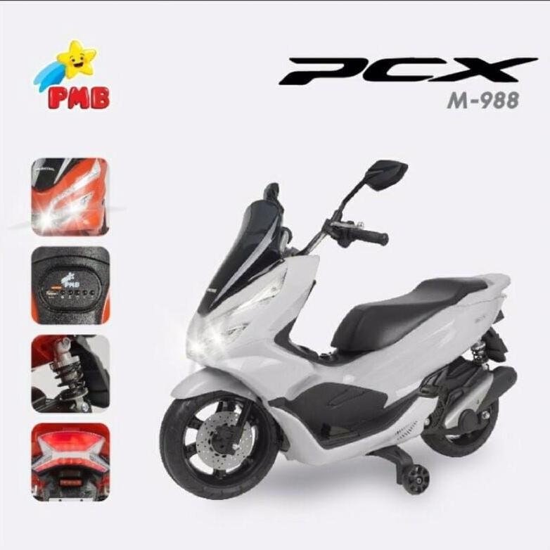 Motor aki anak PMB PCX NMAX M988 S-MAX Lisensi honda ces cas an sepeda mainan