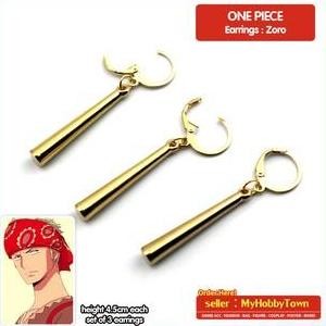 Anting One Piece - Roronoa Zoro Cosplay