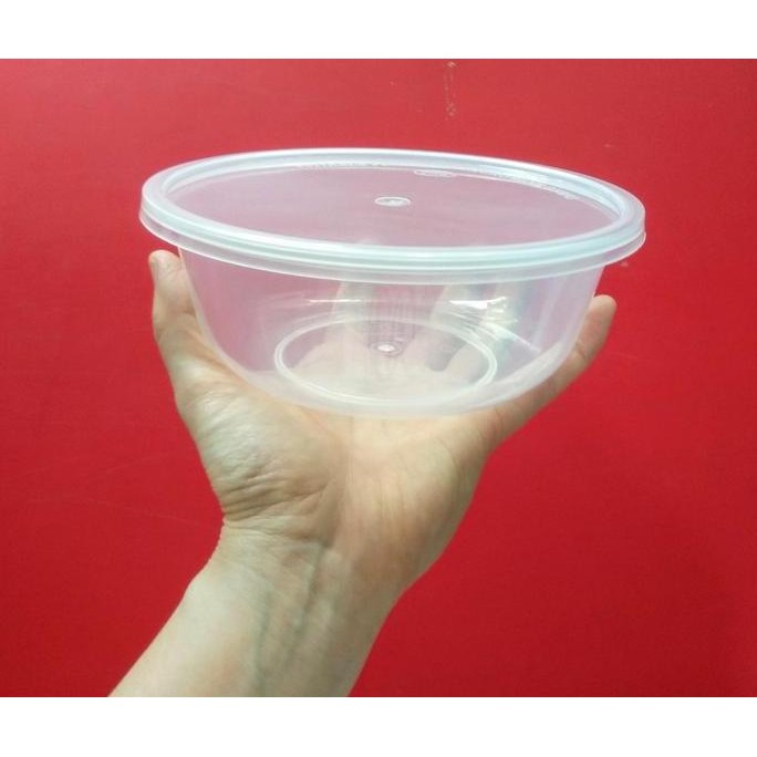 Food Container / Mangkok Plastik / Thinwall Bowl Cup 650 ml ( 25 Pcs )