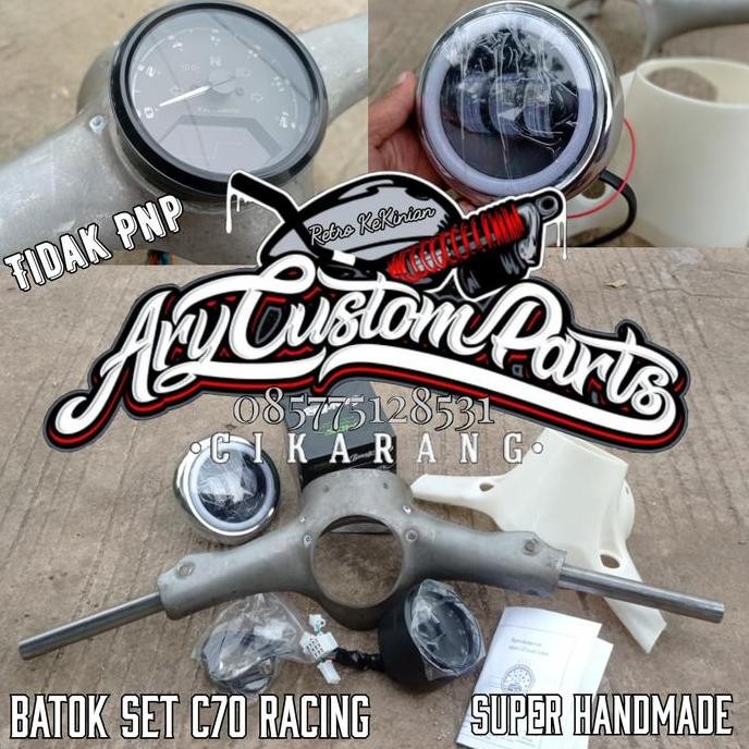 Promo batok c70 set speedometer digital babon dan daymaker COD