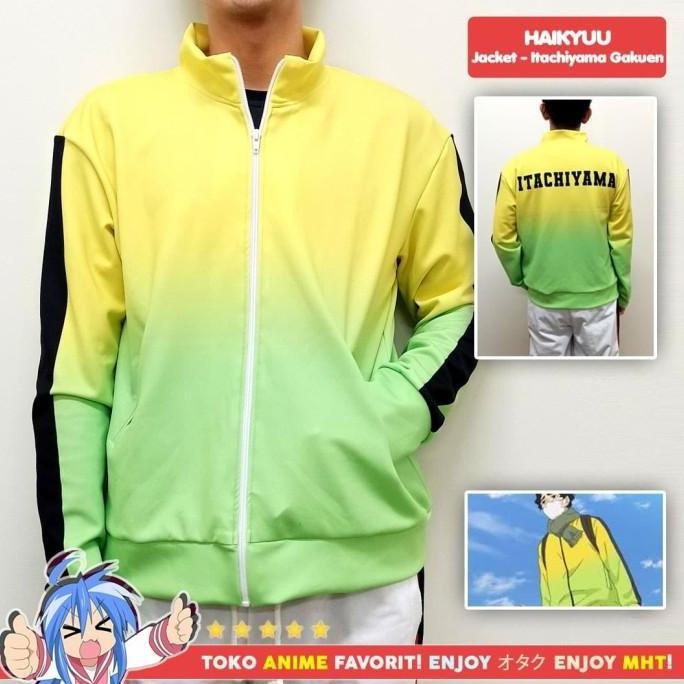 Jaket Anime Full Print Haikyuu Itachiyama Gakuen- Sakusa - myhobbytown