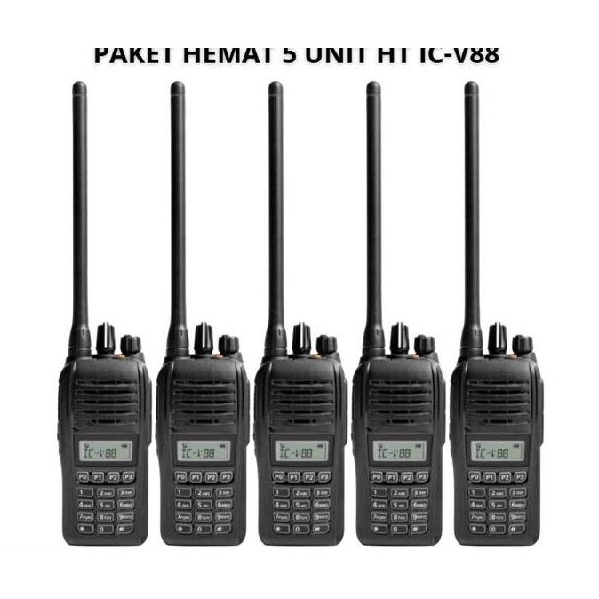 ZOLDYCK- Radio HT V88 Single Band VHF / HT Jepang V 88 Waterproof / Walkie Talkie HT V-88 Made In Ja