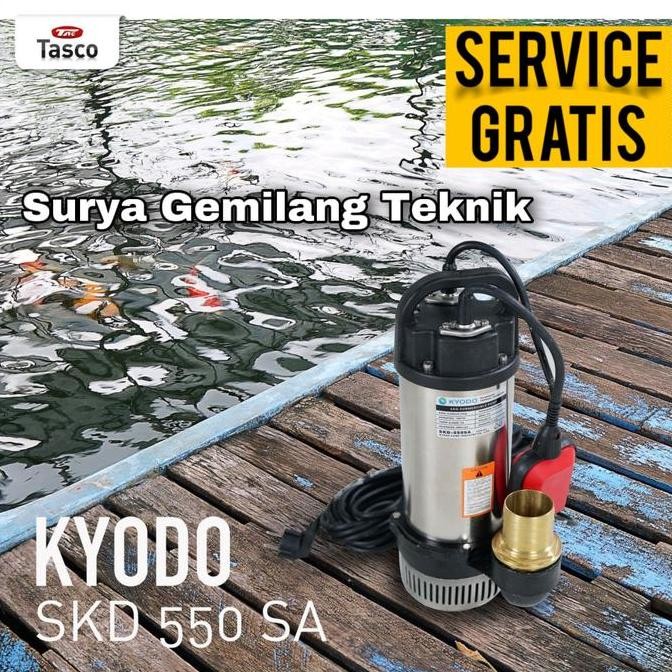 EXORCIST- Pompa Celup KYODO SKD-550SA Otomatis Pompa Air Mesin Pompa Air Kyodo