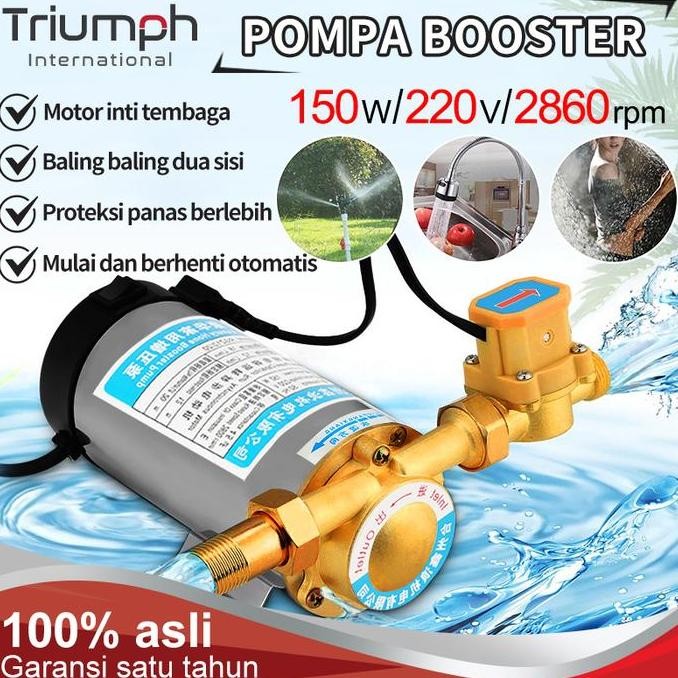 ZOLDYCK Rumah Tangga Keran Pompa Shower Booster Otomatis /Pompa Air Otomatis