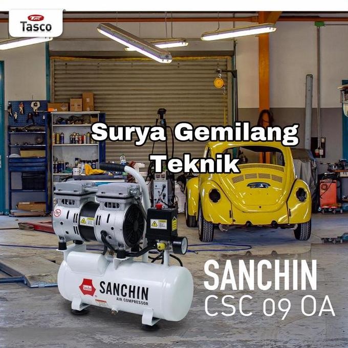 KIKYO- Sanchin 24 Liter Oilless AIR COMPRESSOR KOMPRESOR ANGIN TANPA OLI