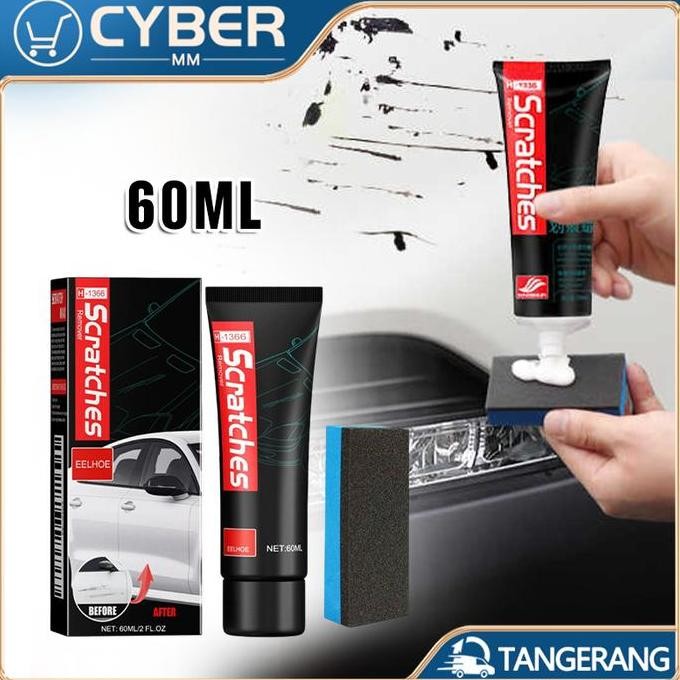 CHROLLO- 60ml Baret Mobil Penghilang Portabel Compon Penghilang Baret Mobil Menghilangkan Baretan Ha
