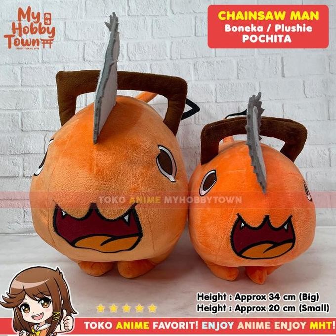 Boneka Pochita Plushie CSM