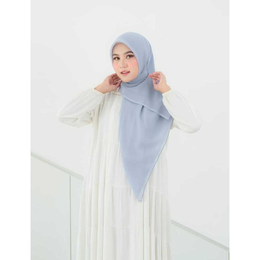 Paris plain japan squre (hijab segiempat bahan paris japan...