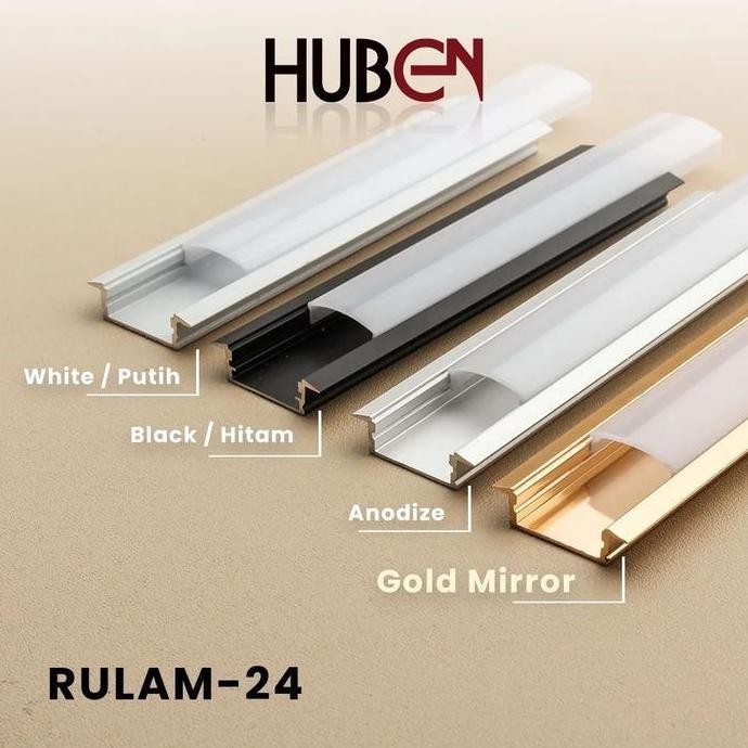 Promo Rulam-24 Huben (Instant) / Rumah Lampu Led Strip Huben Rulam - 24 Cod