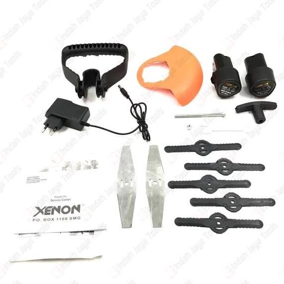 XENON CDGT360 Cordless Grass Trimmer - Mesin Rumput Baterai Cas