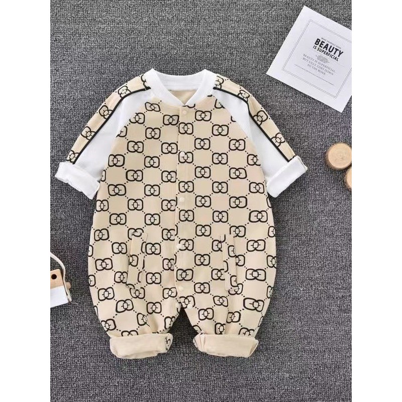 MB Baby boy Romper Aries Jumper Baju Bayi laki-laki Jumpsuit DiorBear 0-2 Tahun