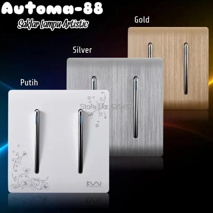 HASCHWALT- Saklar Sakelar Engkel Seri lampu Dinding rumah Artistik minimalis