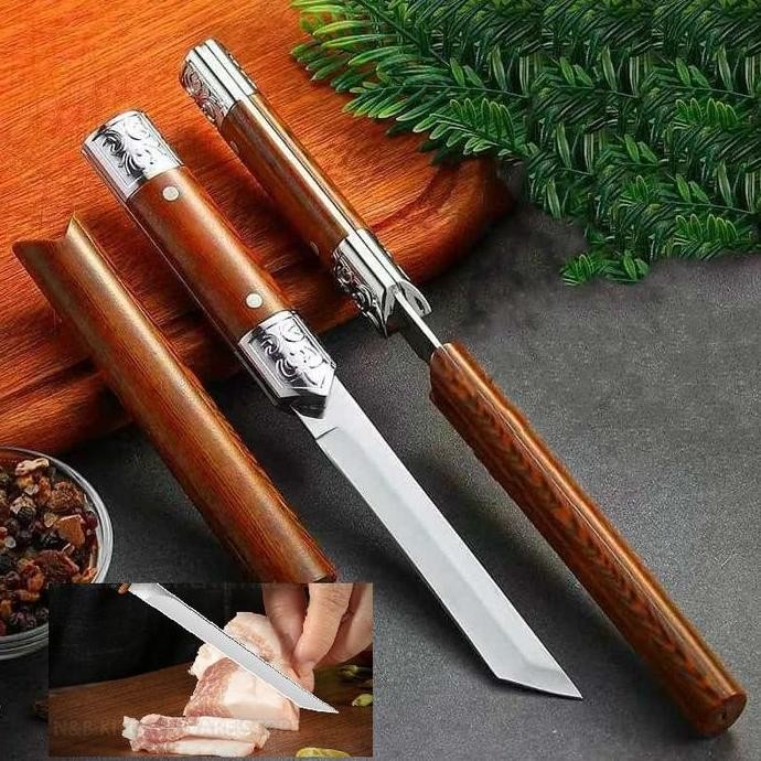 ENRIO- PISAU JEPANG MINI PISAU DAPUR PISAU SAKU PISAU BUAH PISAU DAGING