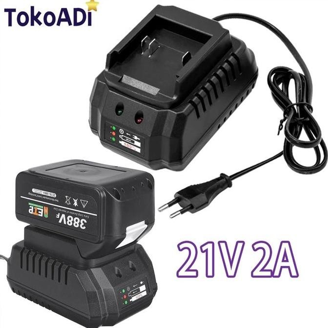 HASCHWALT- 21v Charger Makita Lithium Bor Charger Adaptor Casan Cas Baterai Cordless Nagawa Bor Impa