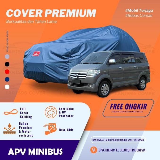 Cover Mobil / Sarung Mobil Apv Arena Mantel Selimut Mobil Apv
