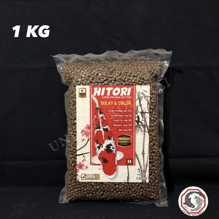 Pakan Ikan Koi ~ HITORI BULKY AND COLOR 1 KG