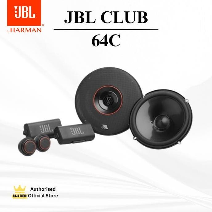 Promo JBL Club 64C Speaker Split 2-way 6.5" Midbass+Tweeter+Xover Diskon