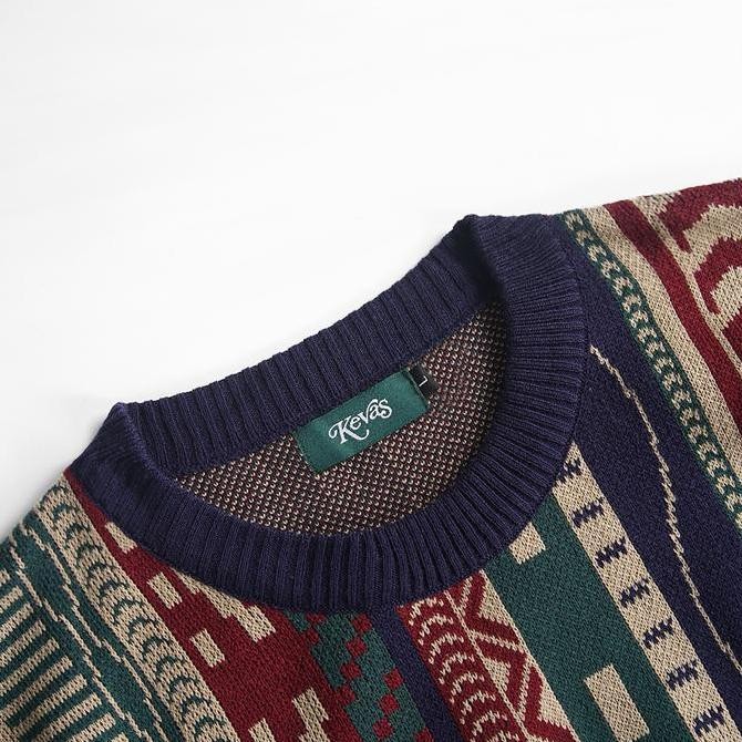 Kevas Versa Navajo Knitted Sweater