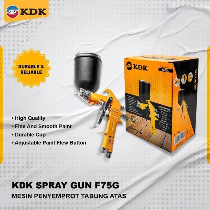 Promo Kdk Sagola Original Spray Gun Spraygun F75 G F-75 G F75G Tabung Atas Alat Semprot Cat Semprota
