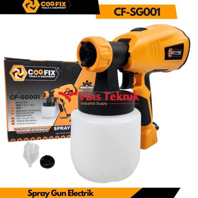 Promo Spray Gun Electrik Mesin Semprot Cat Coofix Sg001 Cf-Sg001 Cod